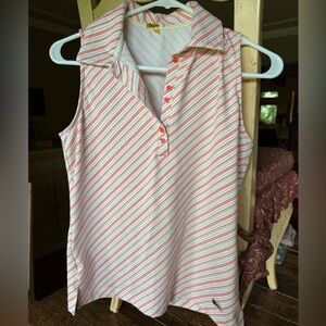 Sunice Sleeveless Polo Top